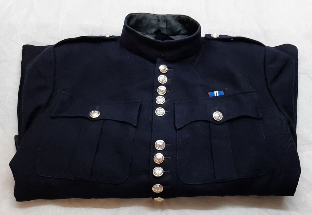 British Army Vintage Welsh Jacket Blue No1 Dress Old Pattern 22.5"