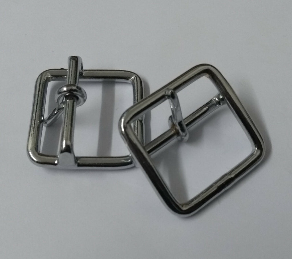 Genuine British Issue Chrome 1" Buckles for Leather Straps 1 Pair STD31