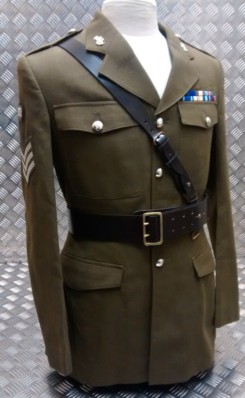 Genuine British Army Issue Officers Sam Browne Belt Leather Assorted Sizes