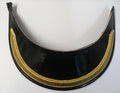 Dress Hat Peak Snr OFCs 5/8" Gold Mylar for Visor Cap - British Made