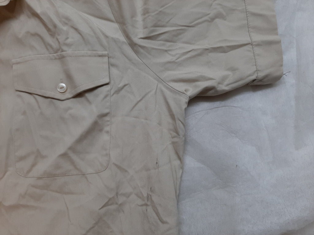 Royal Irish Shirt British Army Fawn Short Sleeve With Corporal & PTI Insignia