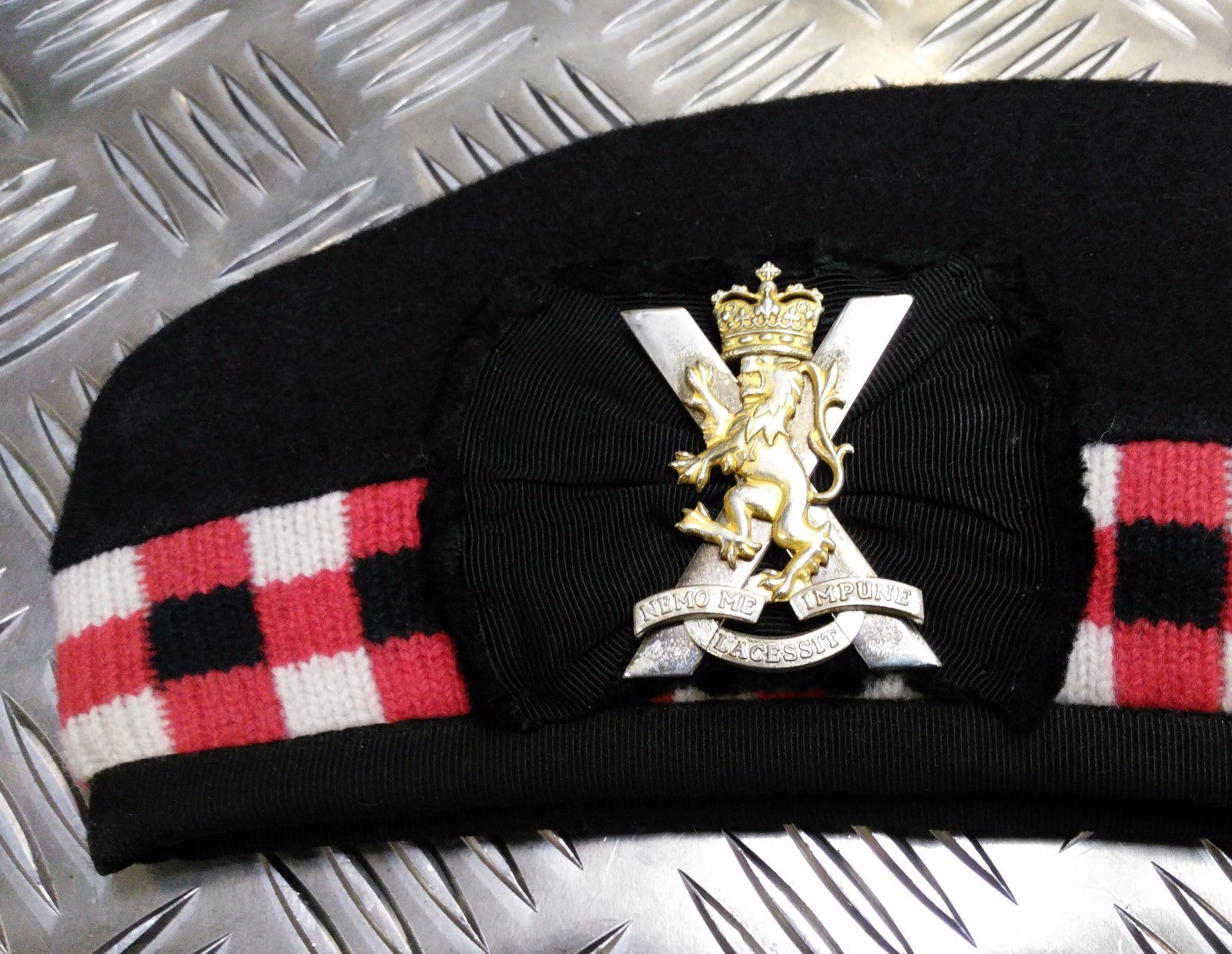 Glengarry Hat Triple Diced Royal Regiment of Scotland British Army Pattern ASST