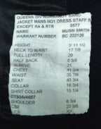 No1 Queens DIV Normandy Band Jacket British Army Uniform Bandsman Dress Tunic