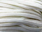 White Viscose Tubular Braid 7mm/Decorative/Crafting/Design/Textile/DIY