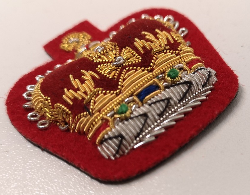 Quartermaster Colour & Staff Sergeants Gibraltar Regiment Queens Division Crown