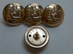 Devonshire and Dorset Insignia Buttons For Officers or Great / Overcoats X4