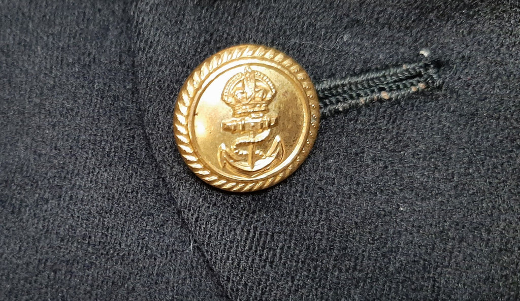 Vintage 1937 Waistcoat Royal Navy Officer's Uniform Pre World War 2 Gieves Ltd