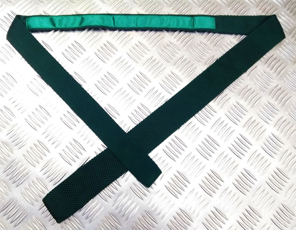 Knitted Neck Tie Various Colours British Made