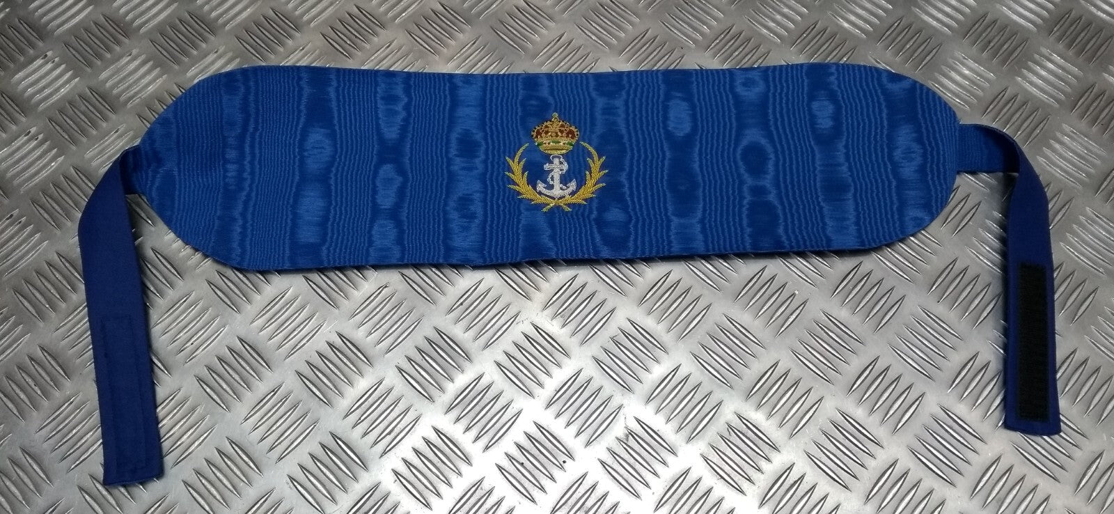 Oman Navy Cummerbund With Obsolete Gold Braided Naval Anchor