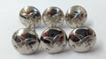 Genuine British Made Bahrain Obsolete Insignia Chrome Prong Buttons X6 ASBT234