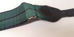 Scottish Regiment Belt Vintage British Old Tartan Patterned with defects