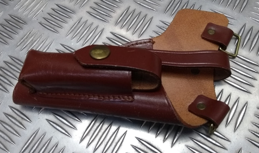 Ceremonial Parade Holster Brown Leather Genuine Issue Made in UK