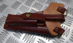 Ceremonial Parade Holster Brown Leather Genuine Issue Made in UK