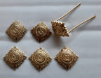 Officer's Ranks Stars Small Rank Pips With Prong Fitments X2 X4 or X6