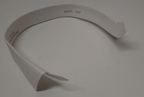 Stiff White Detachable Fold Down Albany Style Collar Cotton Made in England