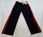 No1 RMAS Trousers British Army Pattern Cadet Officer Dress 1" Red Stripes W34"