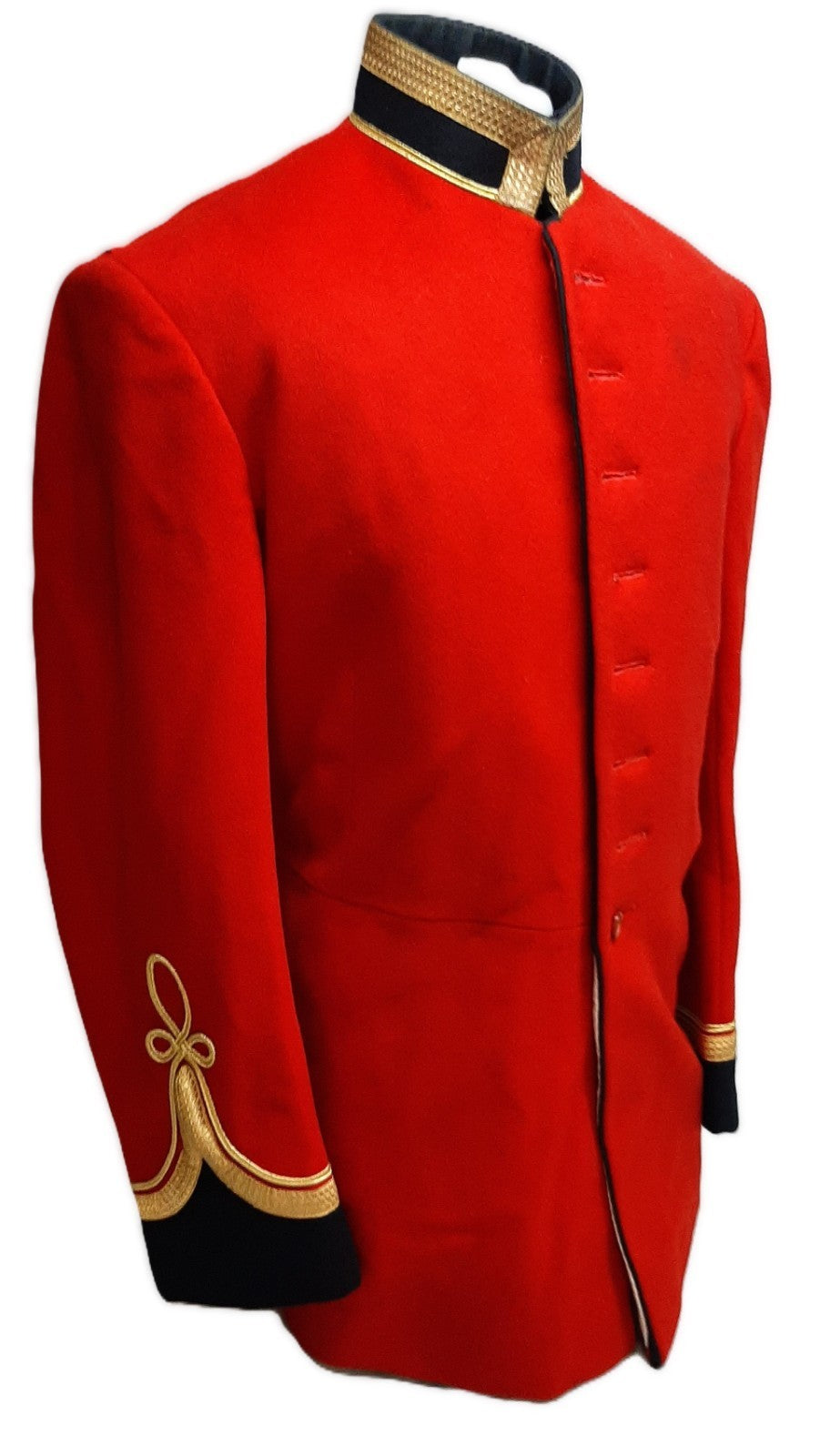 RED Ceremonial Tunic British Army Pattern OFCs No Front / Shoulder Buttons