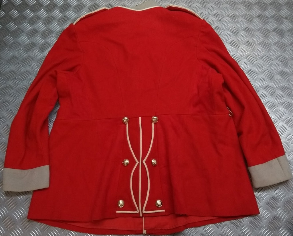 British Army Red Tunic The Royal Gibraltar Ceremonial Style Jacket Faulty