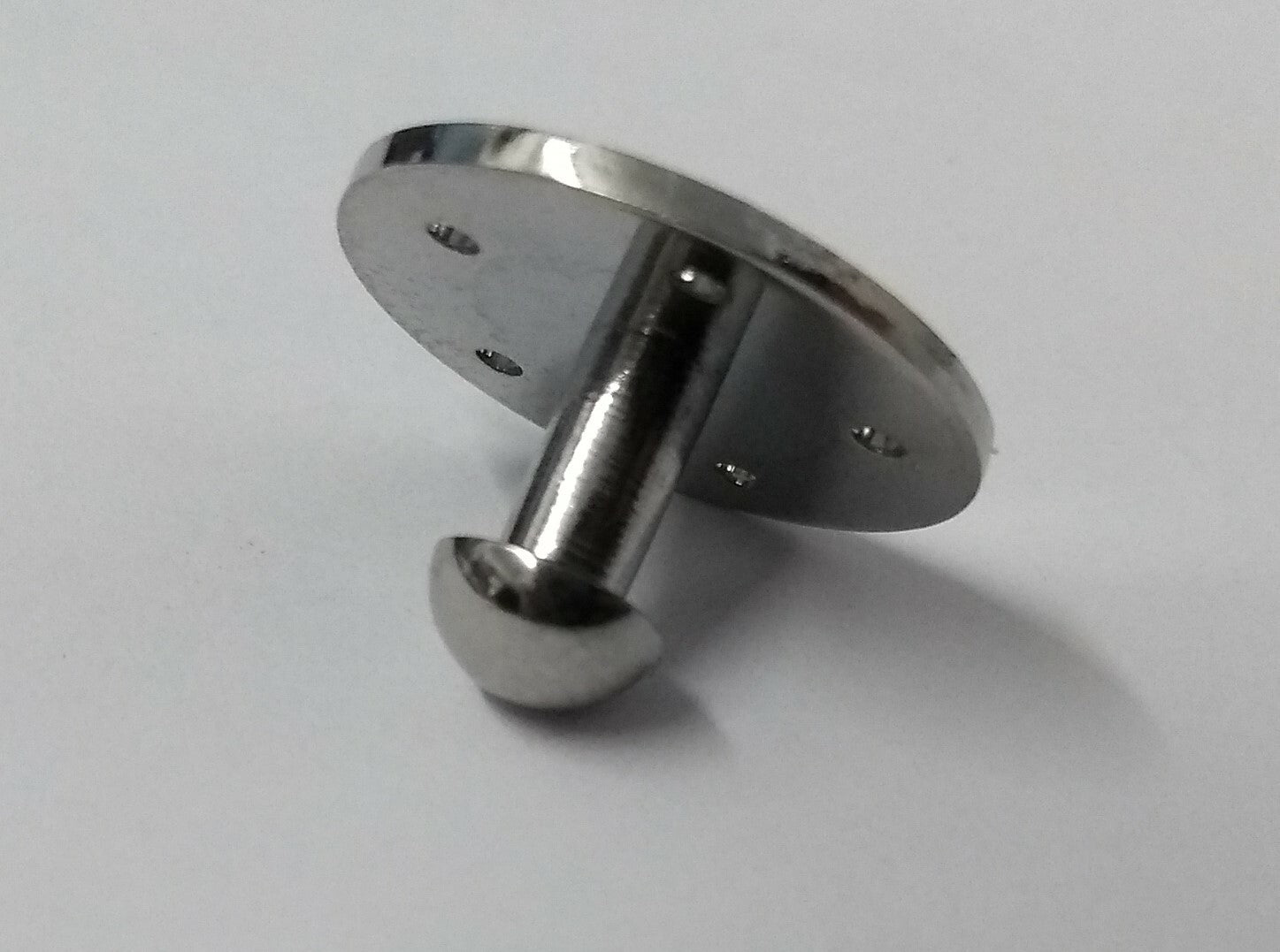 Genuine Issue Small Chrome Dome Headed Pouch Studs etc x 3 New