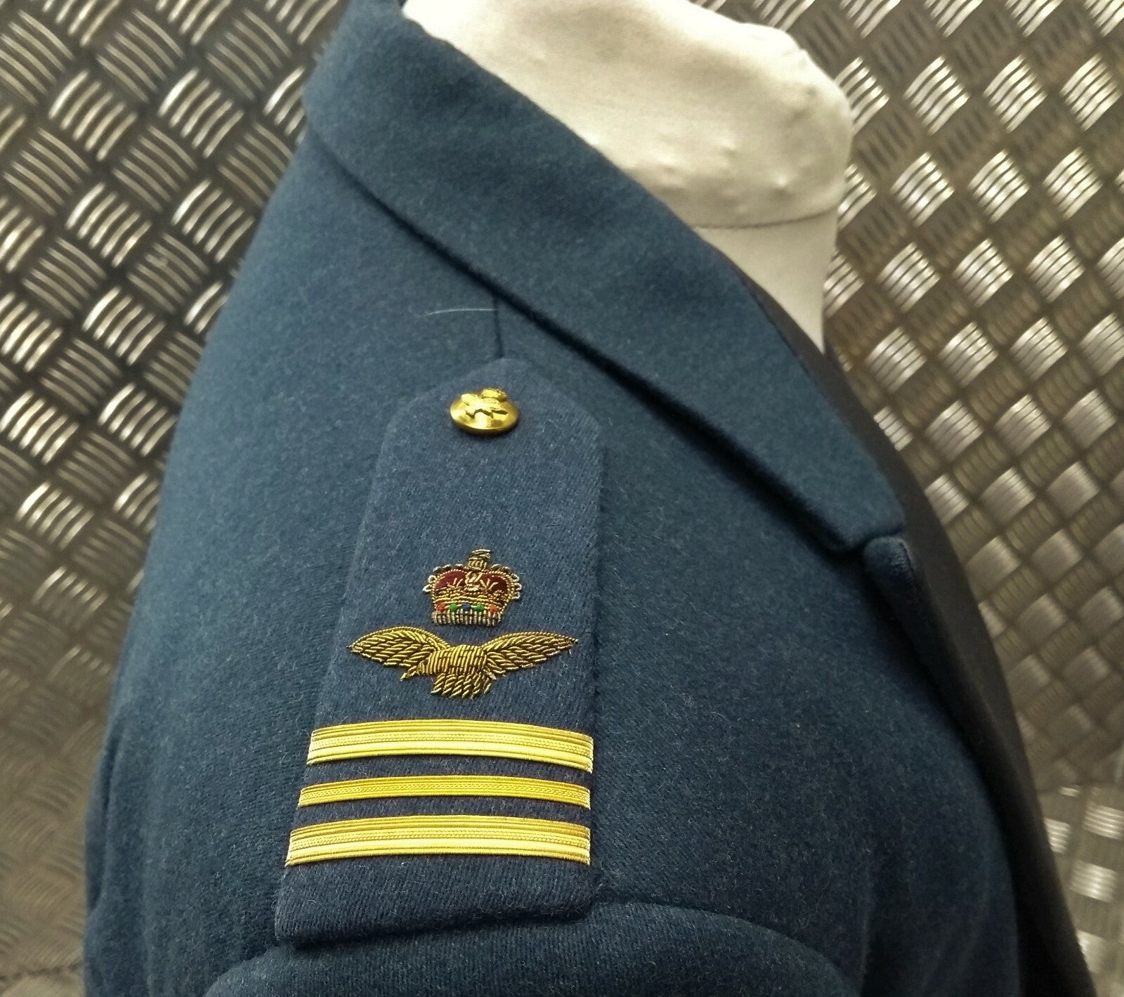RAF Royal Air Force Vintage Tailcoat Airforce Blue Grey Ceremonial Dress Morning Coat OFC
