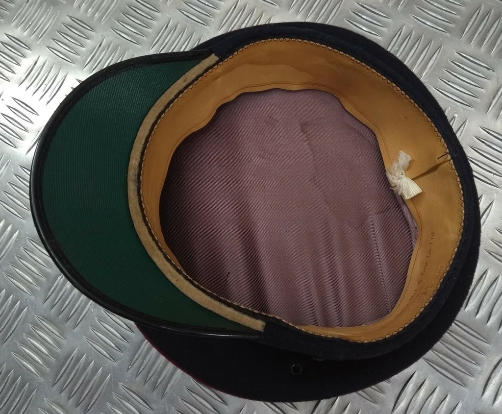 Genuine Vintage British Army Issue RAMC Regimental Dress Hat 1968 Size 7