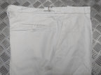 White Naval Trousers RN Style Class 1 CLI Smart Dress Straight Bottoms Used