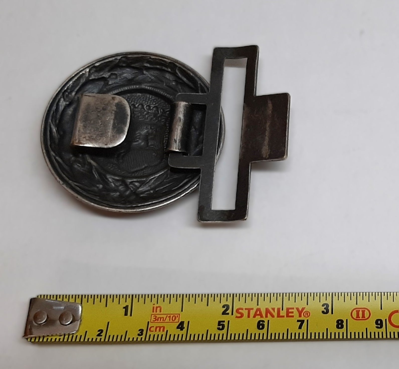 WW2 German Buckle Hannover Officer Third Reich Hannover Fire Defence Service