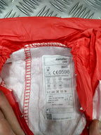 Ansell AlphaTec CFRT Model 111 Red Flame-Retardant Chemical Coverall