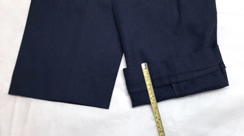 Vintage Trousers Air Force Dress Old Pattern RAF Royal Air Force Blue Waist 31"