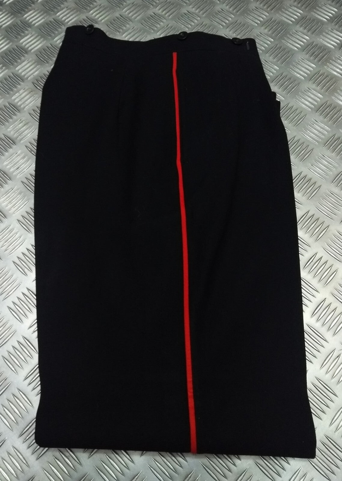 Vintage Mess Trousers Army Old Pattern Red Pipe Strip OFC Uniform Dress Issue