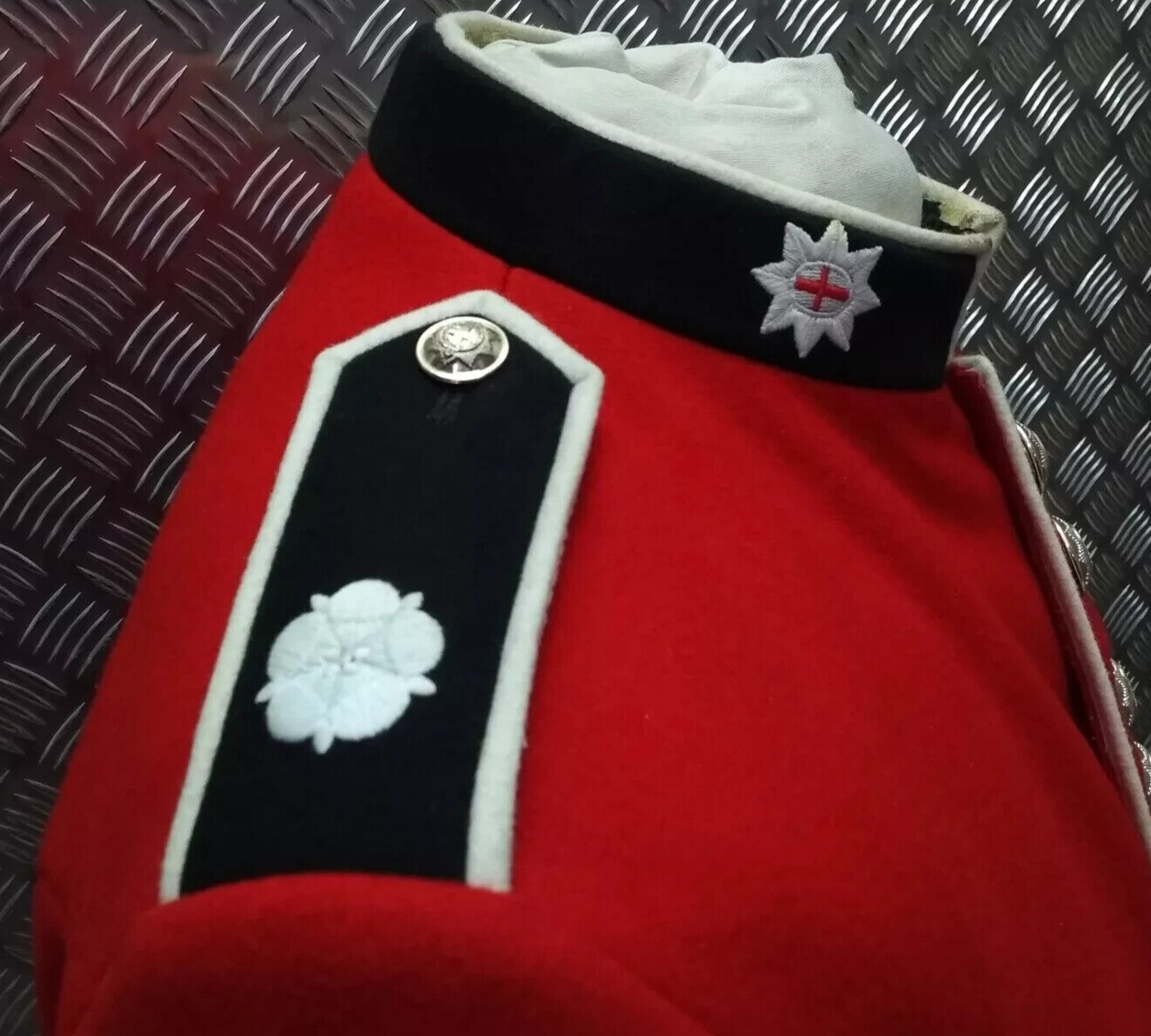 Coldstream Guards Red Tunic Uniform Replacement Shoulder Flaps