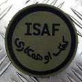Genuine British ARMY ISAF International Security Assistance Force OD Badge