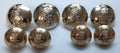 Life Guards Button Set British Army No2 Dress Uniform Lion / Crown LG Insignia