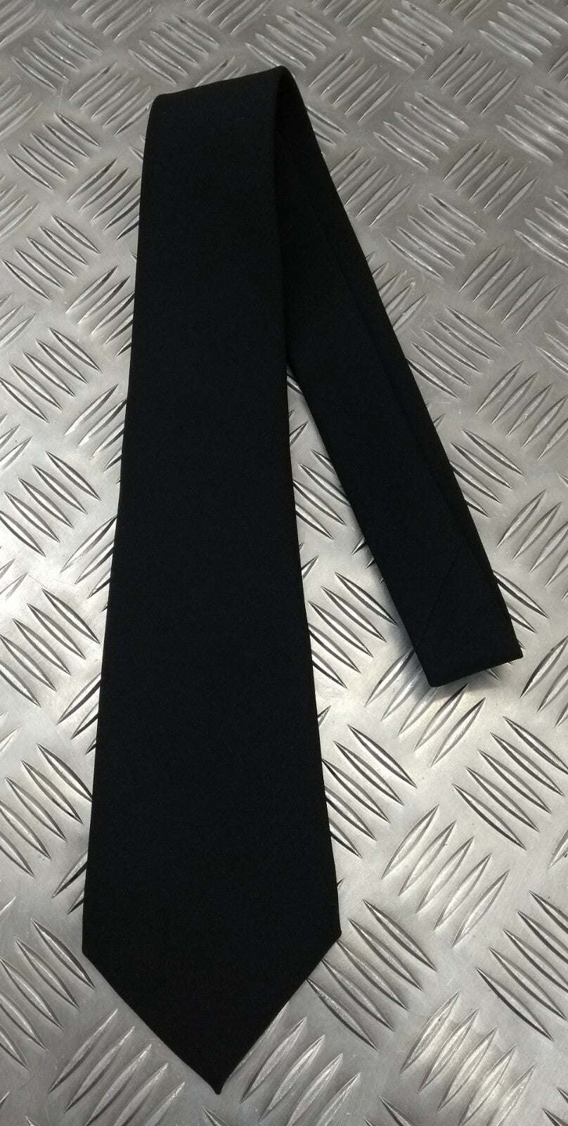 Genuine British Made Dress Tie Blue or Black Tie - NEW