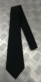 Genuine British Made Dress Tie Blue or Black Tie - NEW