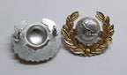RM Collar Dogs Royal Marines Offc. No1 Metal Badges No Split Pins