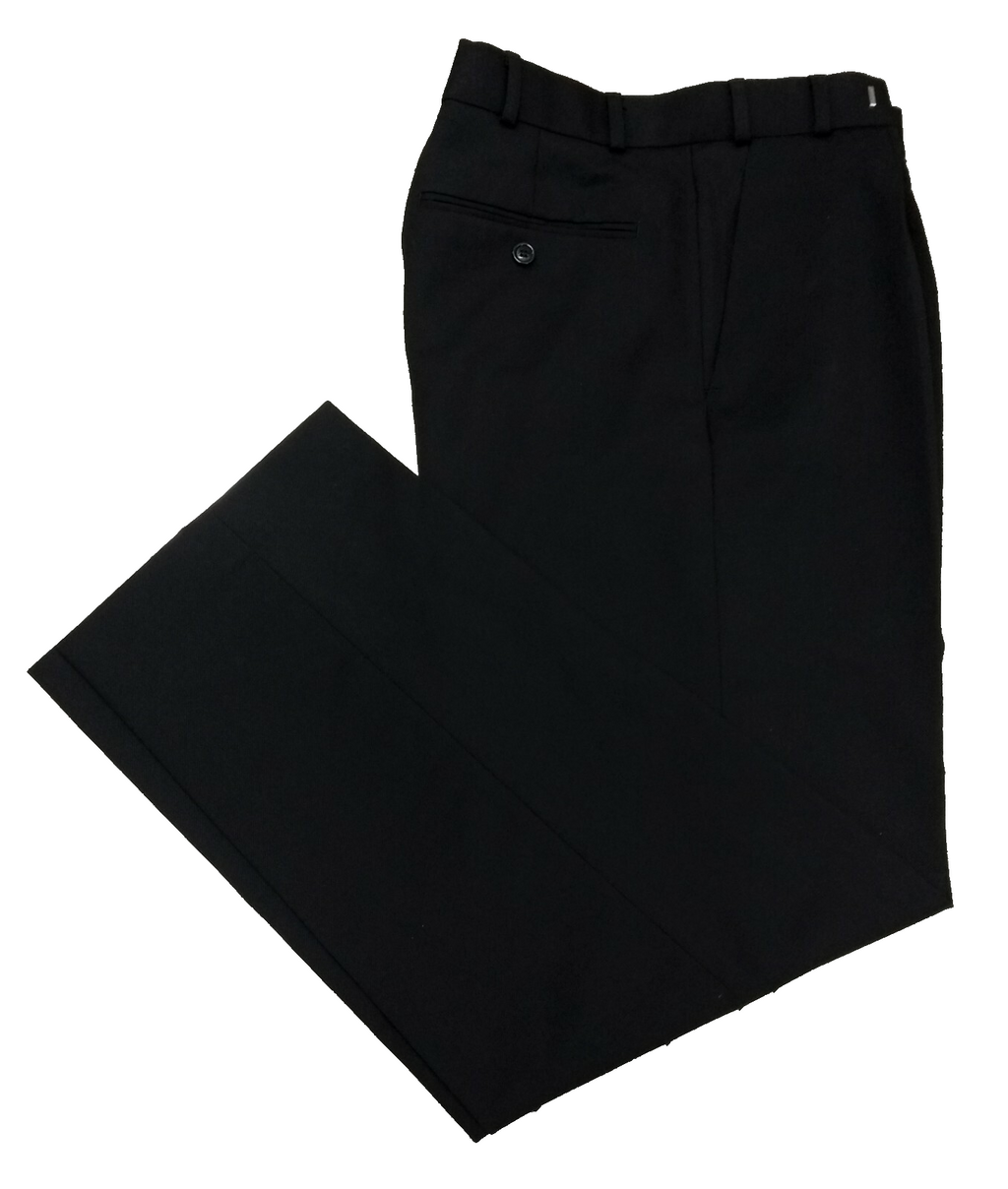 Pack of 3 Lightweight Black Trousers Waist 92cm Leg 80cm