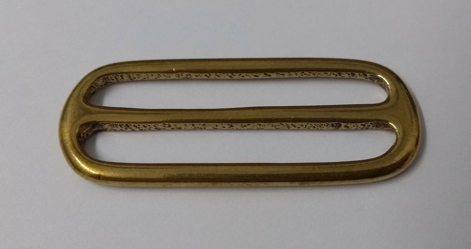 Vintage Braces Suspender Brass 1 1/2" slider British Made Issue NEW