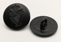 Royal Irish Flat Blazer Buttons Black 26L x5