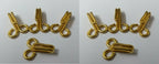 Aiguillette Pipe Cord Chain Hooks Genuine British X8 STD82