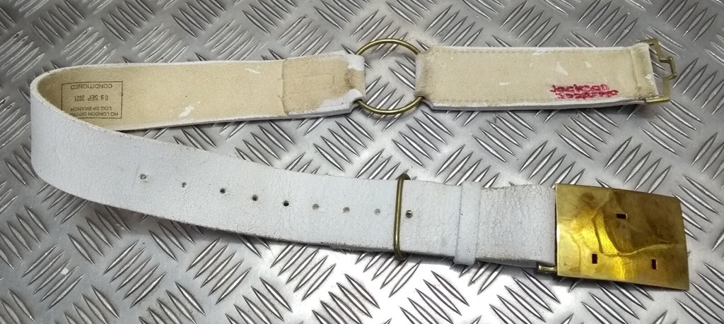 No11 HCav Belt Buff Leather With Brass Buckle No British Issue
