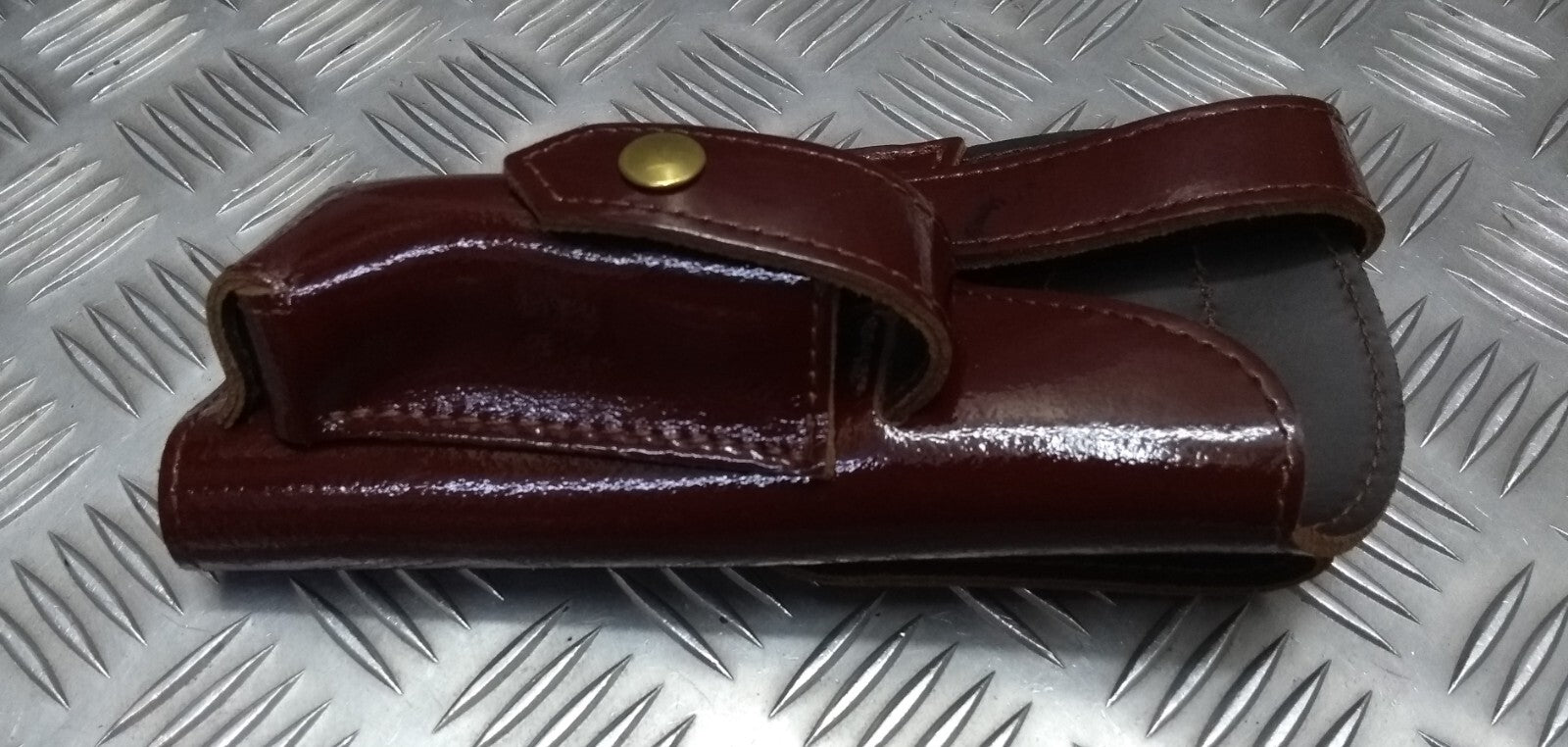 Leather Parade Holster Hi Sheen Brown Ceremonial Issue Made in England