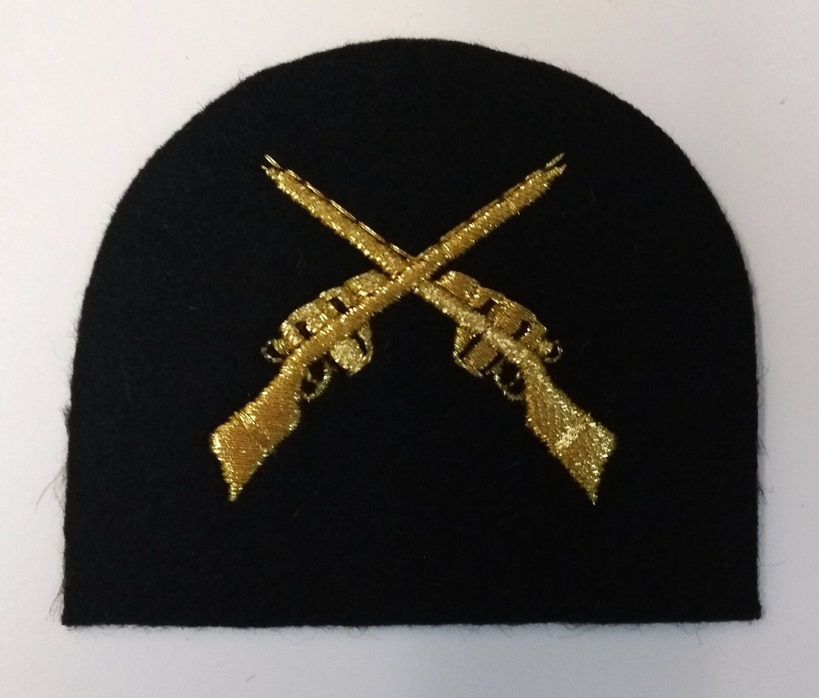 Genuine British Royal Marines Braided Drill Platoon Crossed Rifles SBS