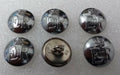 Genuine British Made Issue E R Crown Silver Buttons 30L 19mm