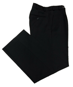 Pack of 3 Lightweight Black Trousers Waist 92cm Leg 80cm