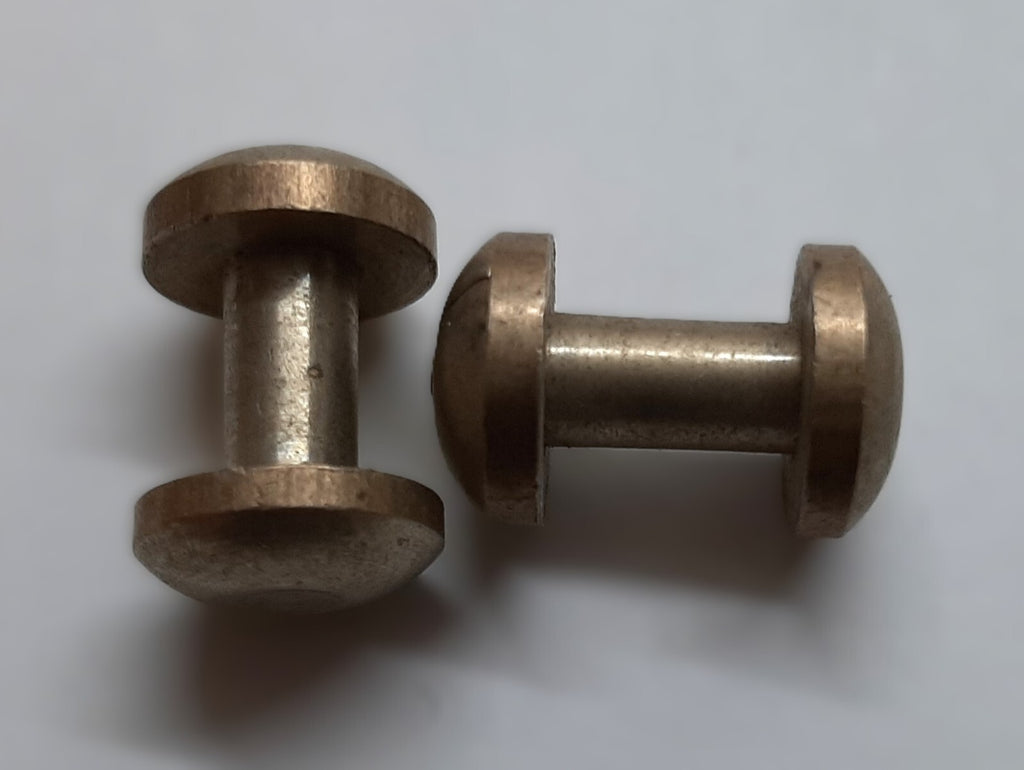 Sword Sling Studs Vintage British Double Headed Stud 1 Pair NOS