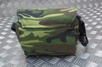 Military Style Mini Canvas Shoulder Bag Small Effects Military Camo Stripe - NEW