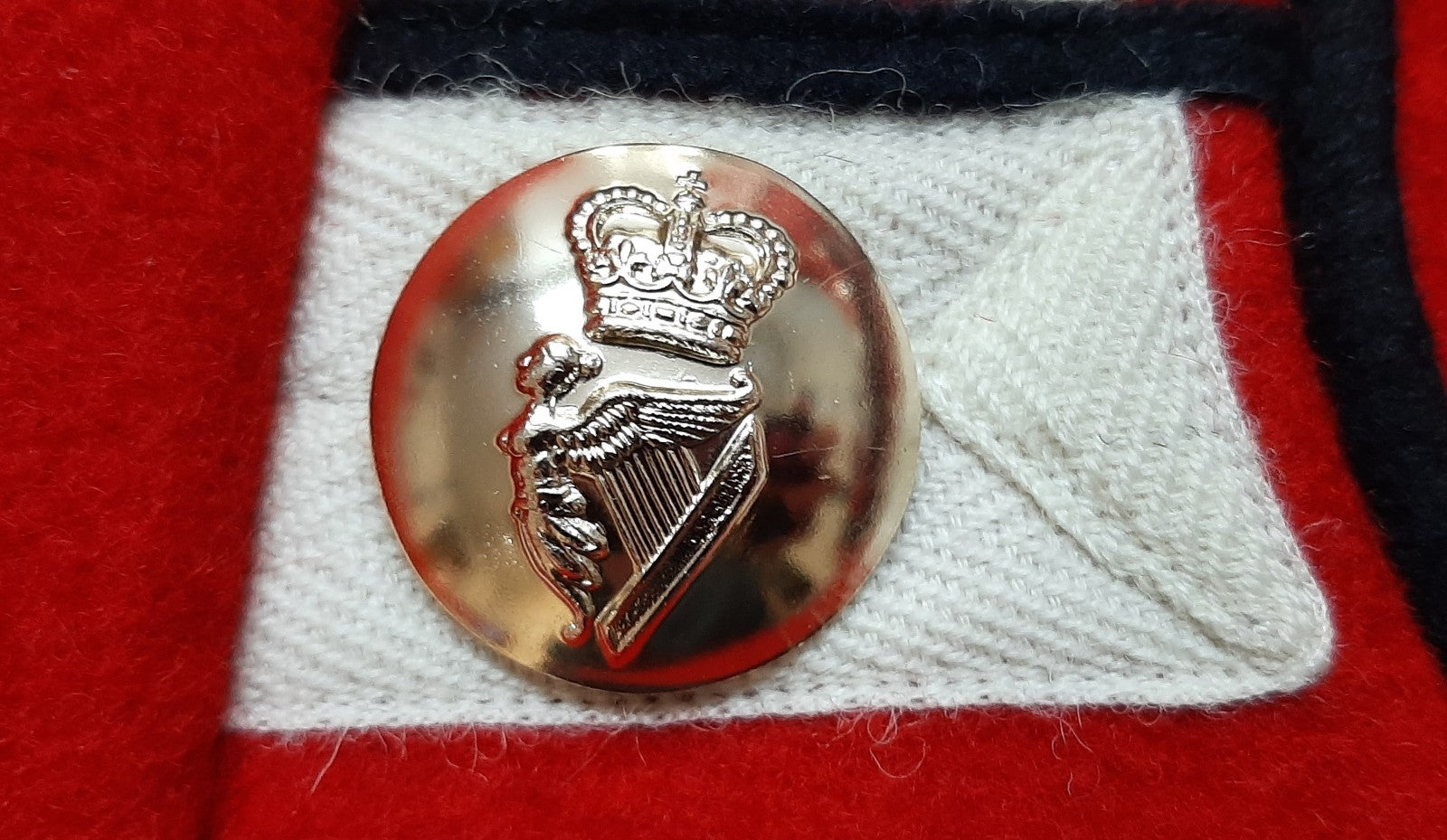 British Army Irish Red Tunic FG Ceremonial Style Jacket Small