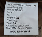 Welsh Jacket Tunic No2 British FAD Size 112cm Chest