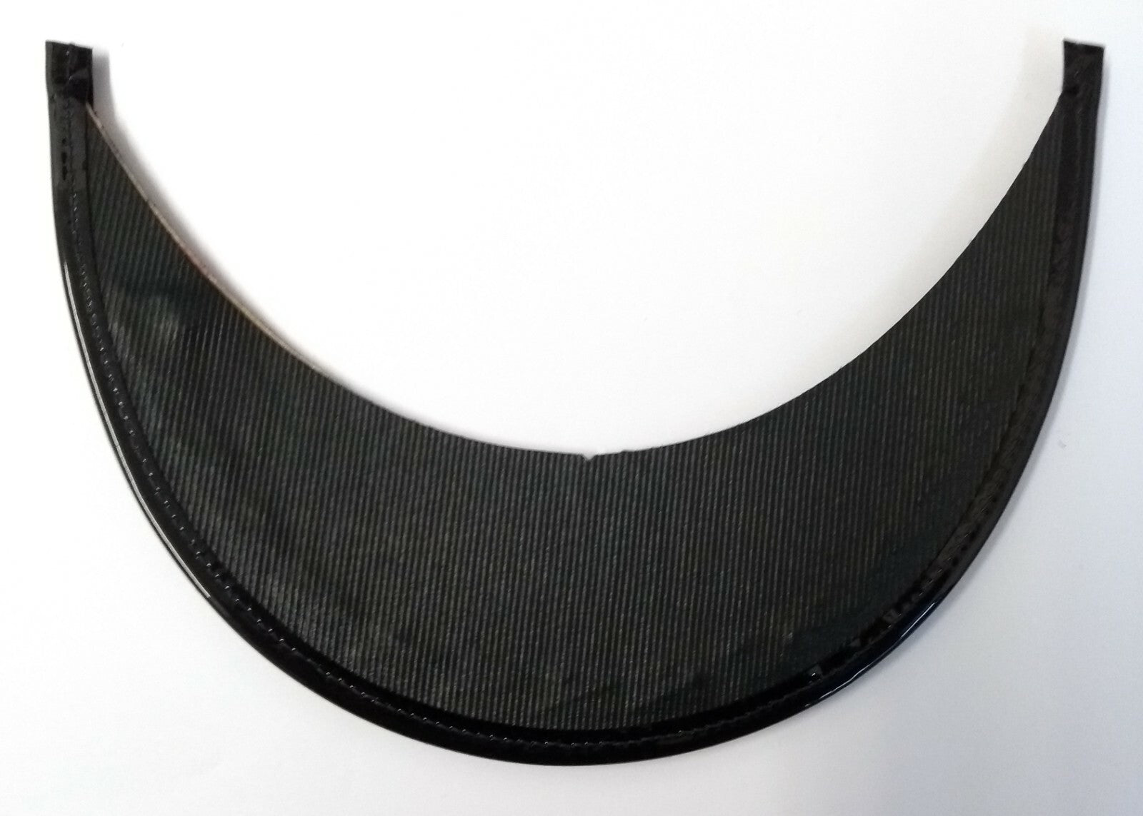 Genuine British Made Senior Officer 1/4" Silver Braid Dress Cap Peak X1